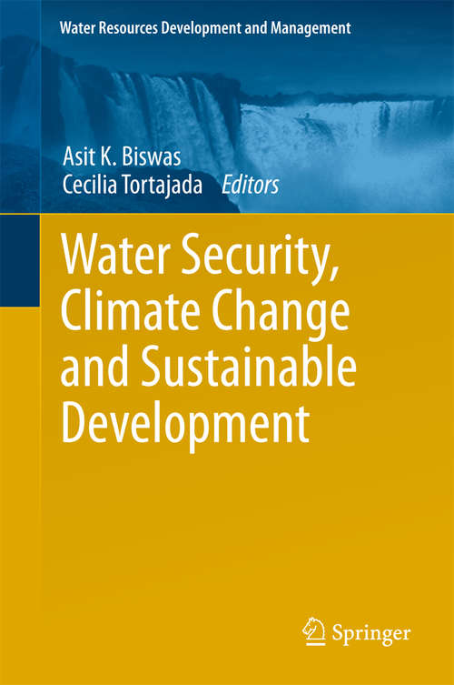 Book cover of Water Security, Climate Change and Sustainable Development