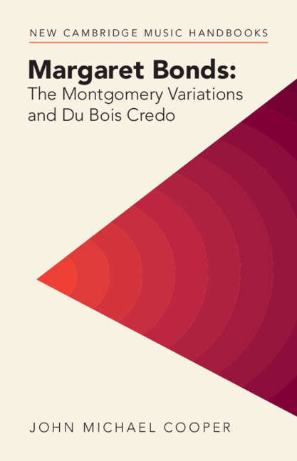 Book cover of New Cambridge Music Handbooks: The Montgomery Variations And Du Bois Credo (New Cambridge Music Handbooks Ser.)