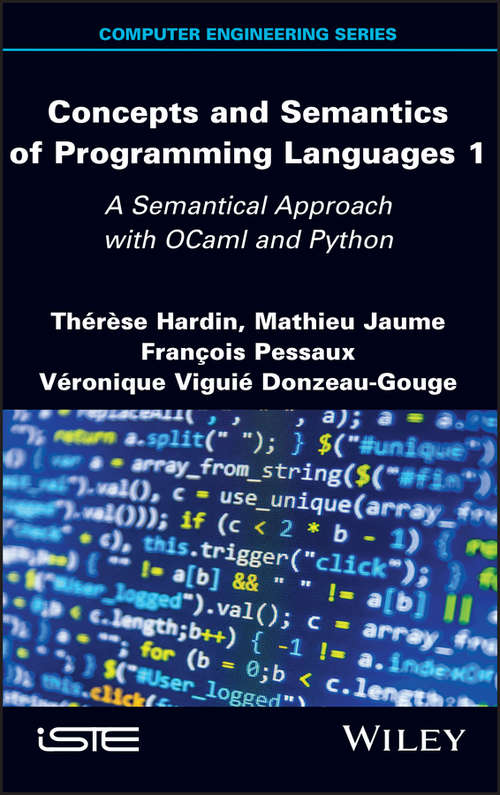 Concepts and Semantics of Programming Languages 1: A Semantical Approach with OCaml and Python
