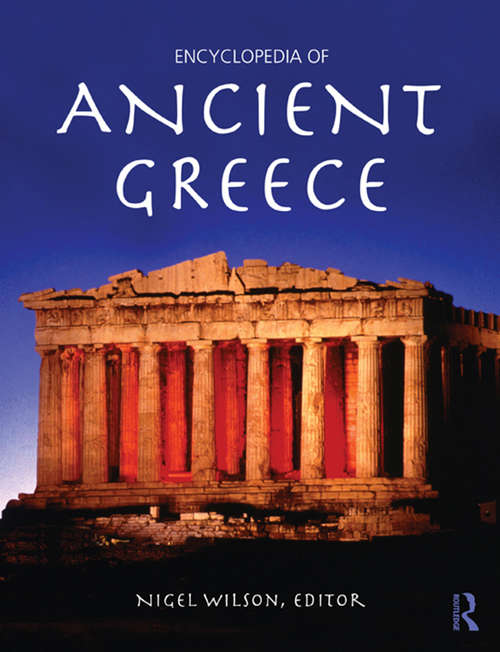 Book cover of Encyclopedia of Ancient Greece