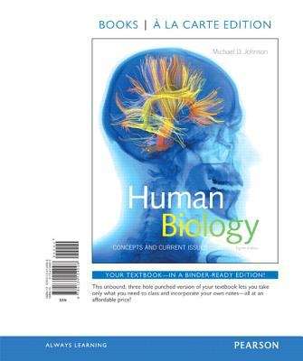 Book cover of Human Biology: Concepts And Current Issues (Eighth Edition)