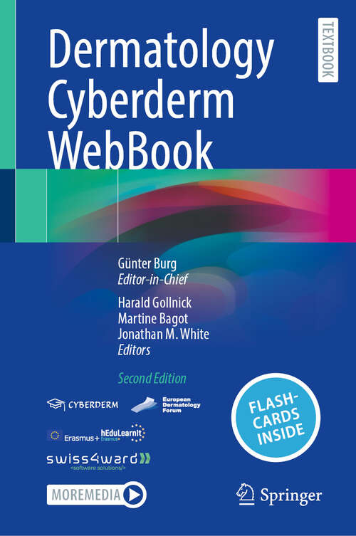Book cover of Dermatology Cyberderm WebBook (Second Edition 2025)