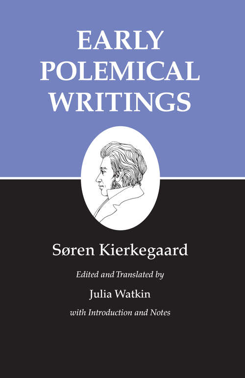 Book cover of Kierkegaard's Writings, I