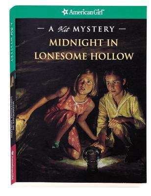 Book cover of Midnight in Lonesome Hollow: A Kit Mystery (American Girl Mysteries)