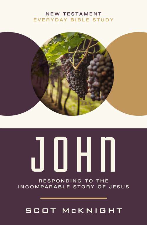Book cover of John: Responding to the Incomparable Story of Jesus (New Testament Everyday Bible Study Series)