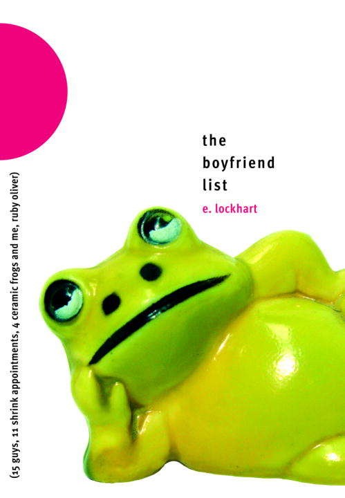 Book cover of The Boyfriend List (Ruby Oliver Quartet #1)