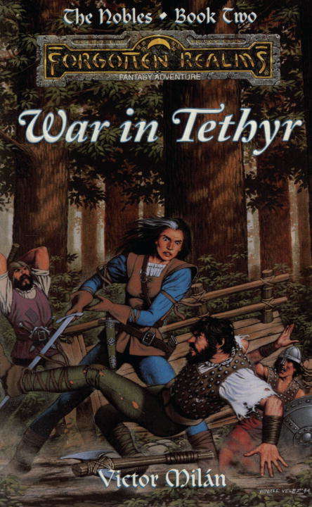Book cover of War in Tethyr (Forgotten Realms: Nobles #2)