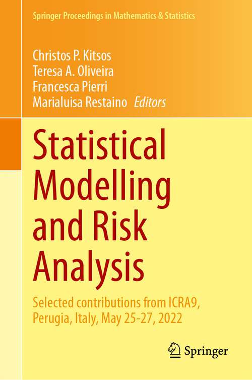 Cover image of Statistical Modelling and Risk Analysis