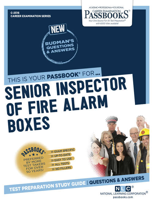 Book cover of Senior Inspector of Fire Alarm Boxes: Passbooks Study Guide (Career Examination Series)