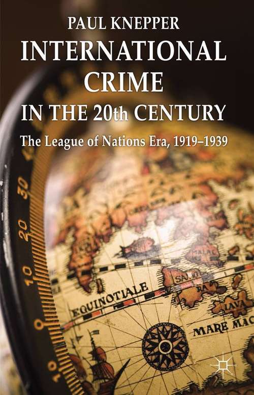 Book cover of International Crime in the 20th Century