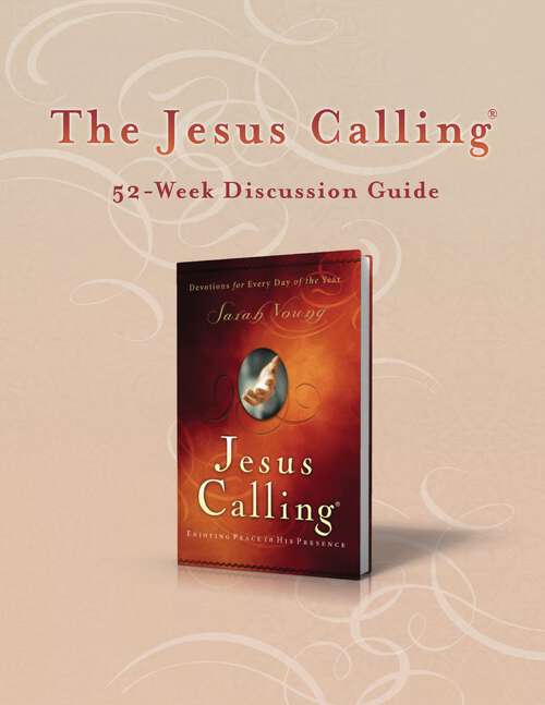 Book cover of The Jesus Calling 52-Week Discussion Guide