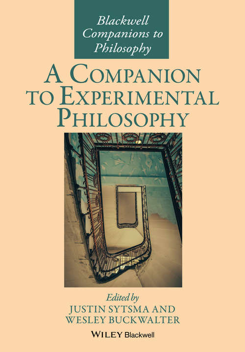 Book cover of A Companion to Experimental Philosophy