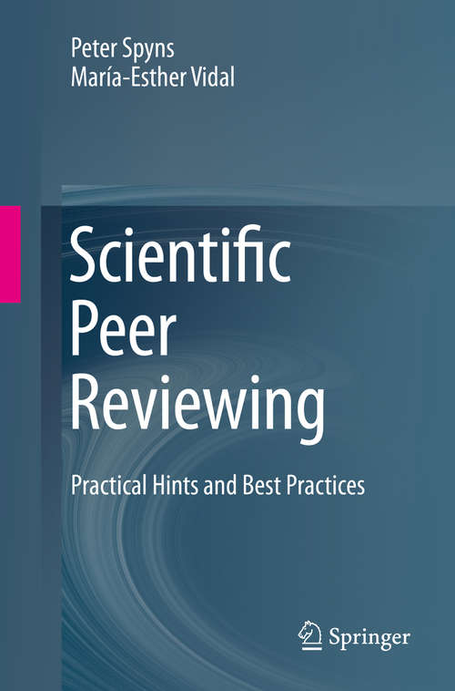 Scientific Peer Reviewing
