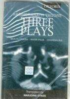 Book cover of Three Plays Mukta-Dhara - Natir Puja - Chandalika