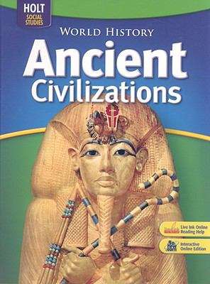 Book cover of Holt Social Studies: World History, Ancient Civilizations