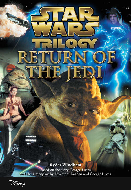 Book cover of Star Wars Trilogy: Return of the Jedi (Disney Junior Novel (eBook) Ser.)