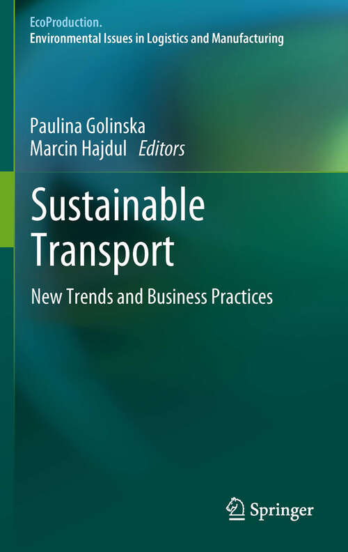 Book cover of Sustainable Transport: New Trends and Business Practices