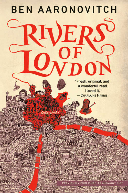 Book cover of Midnight Riot (Rivers of London #1)