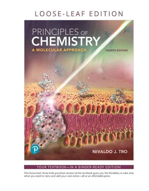 Book cover of Principles of Chemistry: A Molecular Approach (Fourth Edition) (MasteringChemistry)