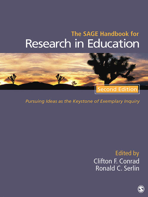 Book cover of The SAGE Handbook for Research in Education: Pursuing Ideas as the Keystone of Exemplary Inquiry