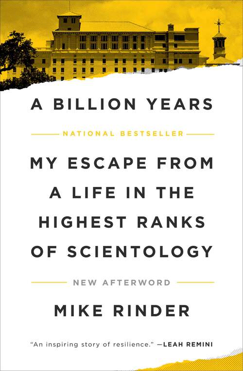 Book cover of A Billion Years: My Escape From a Life in the Highest Ranks of Scientology
