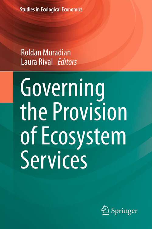 Book cover of Governing the Provision of Ecosystem Services