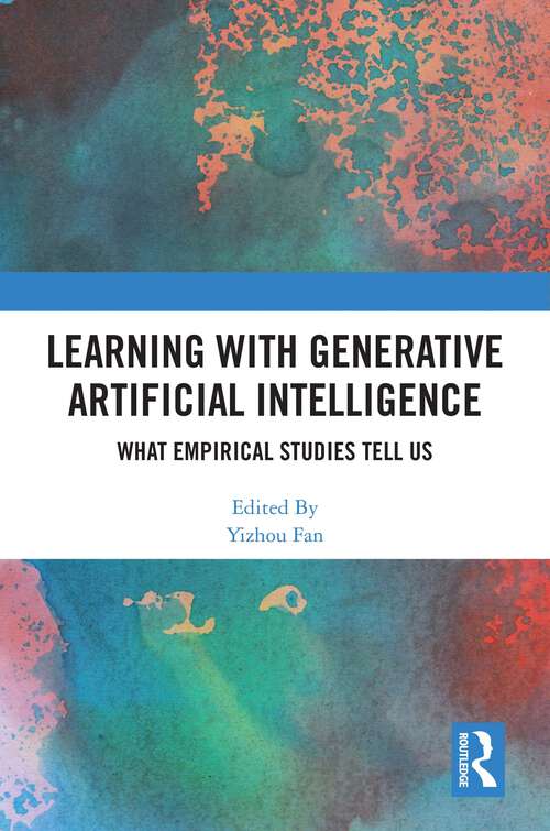 Book cover of Learning with Generative Artificial Intelligence: What Empirical Studies Tell Us (1)