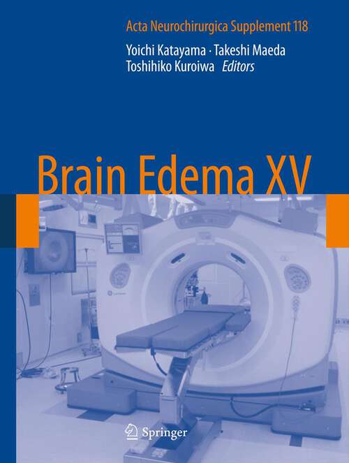 Book cover of Brain Edema XV