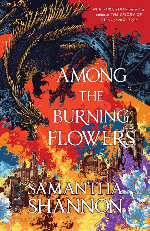 Book cover of Among the Burning Flowers (The Roots of Chaos)
