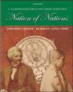 Book cover of Nation of Nations: A Narrative History of the American Republic (5th edition)