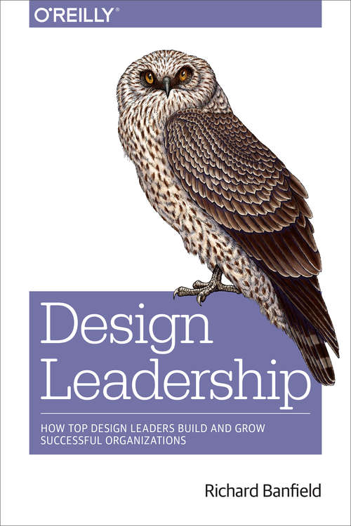 Book cover of Design Leadership