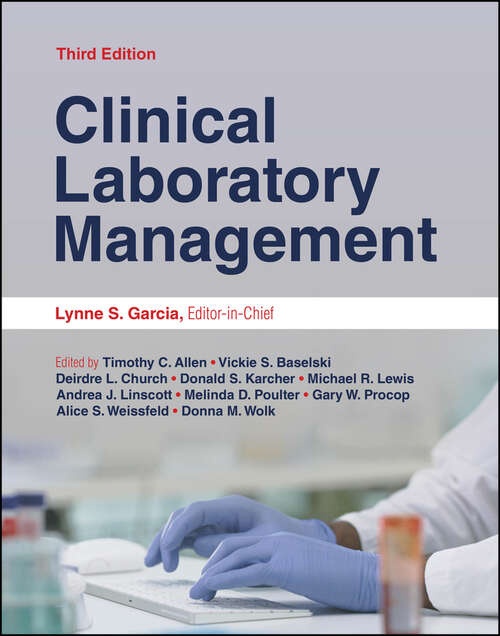 Book cover of Clinical Laboratory Management (3) (ASM Books)