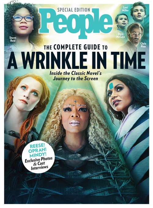 Book cover of PEOPLE The Complete Guide to A Wrinkle In Time: Inside the Classic Novel's Journey to the Screen