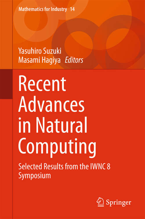 Book cover of Recent Advances in Natural Computing