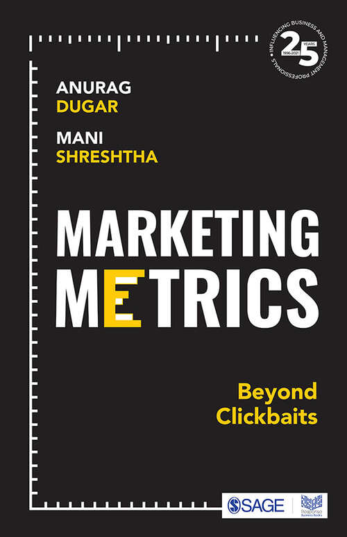 Book cover of Marketing Metrics: Beyond Clickbaits
