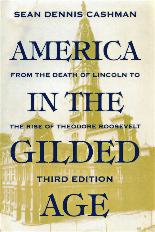 Book cover of America in the Gilded Age