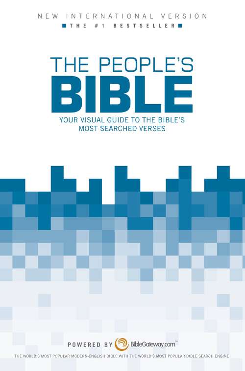 Book cover of The People's Bible, NIV: Your Visual Guide to the Bible’s Most Searched Verses