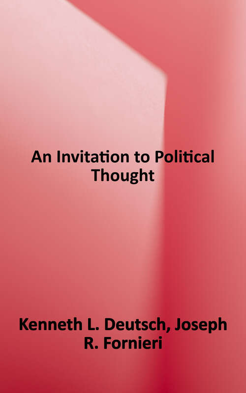 Book cover of An Invitation to Political Thought