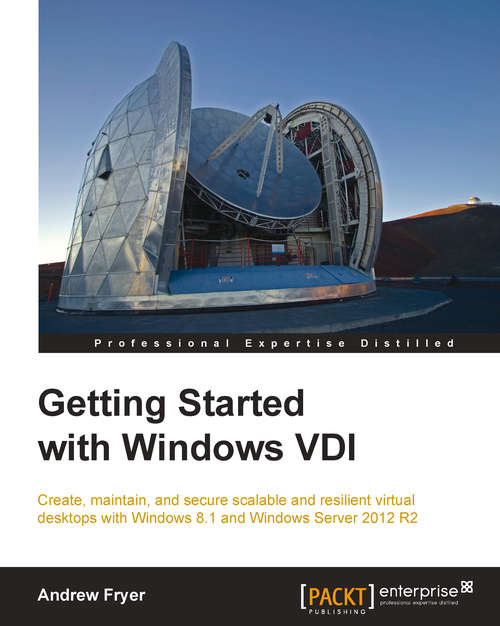 Book cover of Getting Started with Windows VDI
