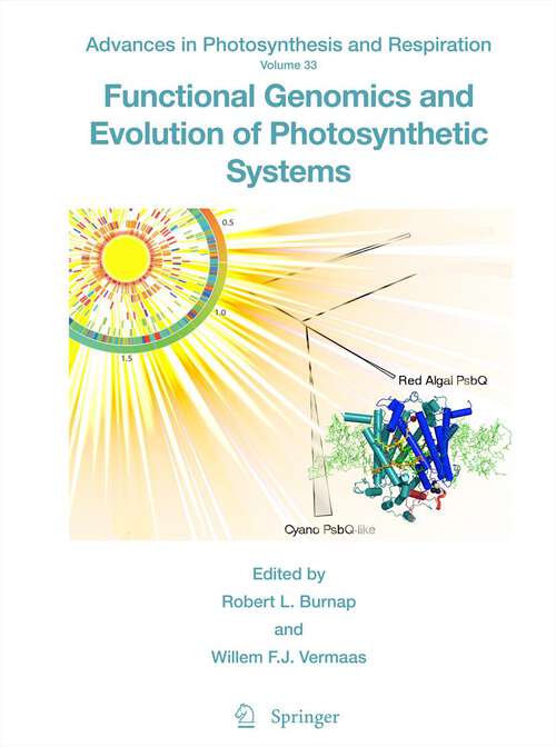 Book cover of Functional Genomics and Evolution of Photosynthetic Systems