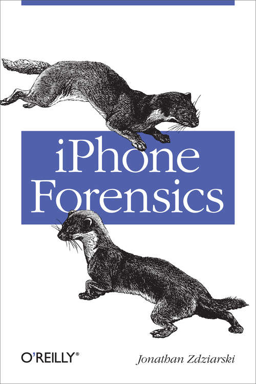 Book cover of iPhone Forensics