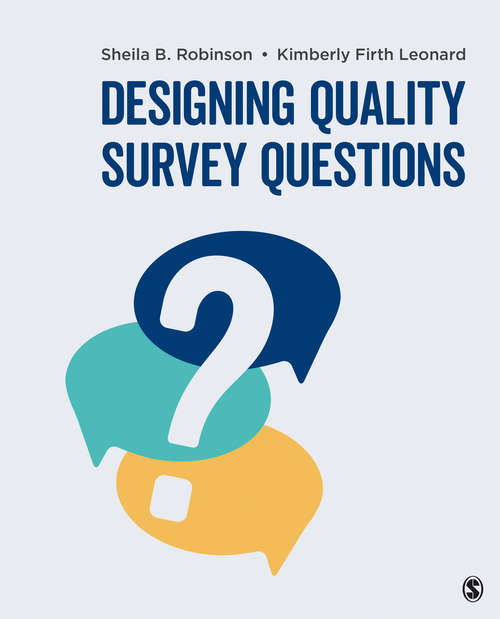 Book cover of Designing Quality Survey Questions