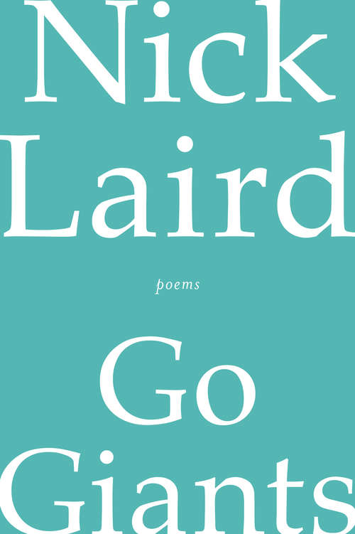 Book cover of Go Giants: Poems