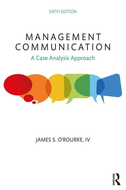 Book cover of Management Communication: A Case Analysis Approach (6)