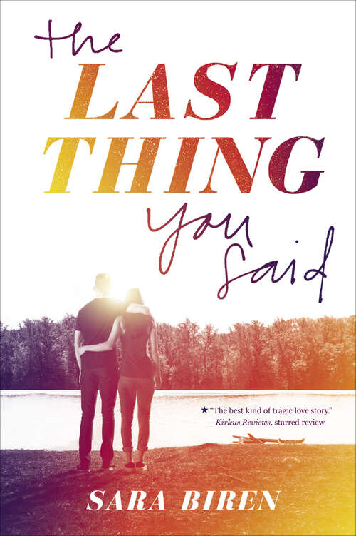 Book cover of The Last Thing You Said