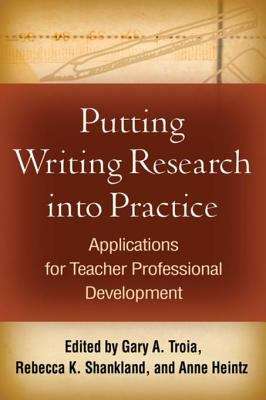 Book cover of Putting Writing Research into Practice