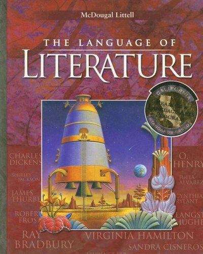 Book cover of The Language of Literature, Grade 7