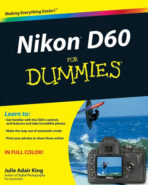 Book cover of Nikon D60 For Dummies