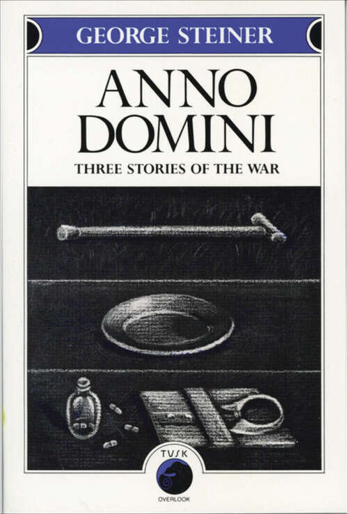 Book cover of Anno Domini: Three Stories of the War
