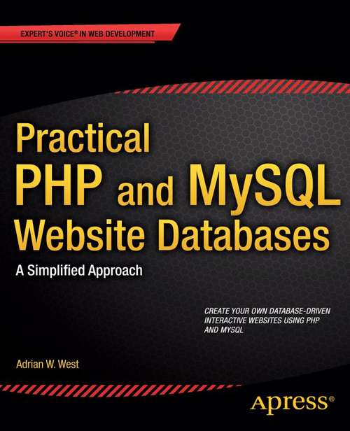 Book cover of Practical PHP and MySQL Web Site Databases